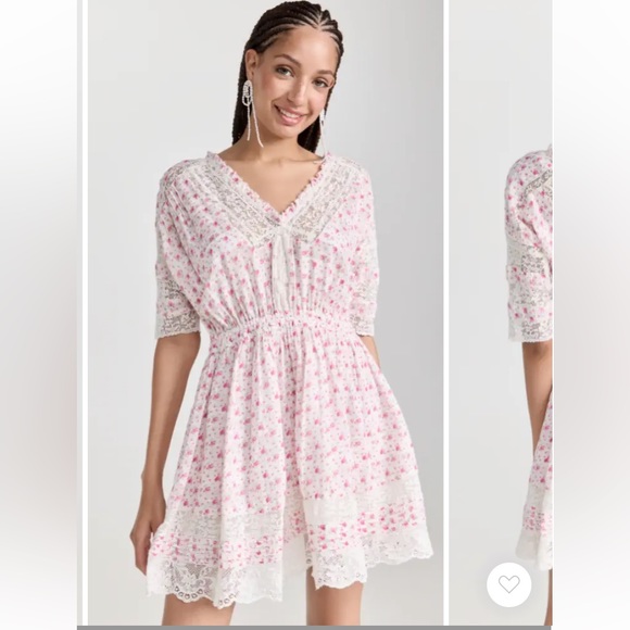 NWT LoveShackFancy Newton Dress. Small - Picture 3 of 8